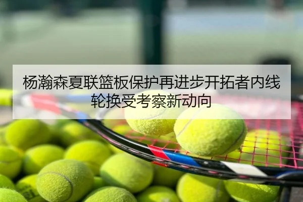 杨瀚森夏联篮板保护再进步开拓者内线轮换受考察新动向